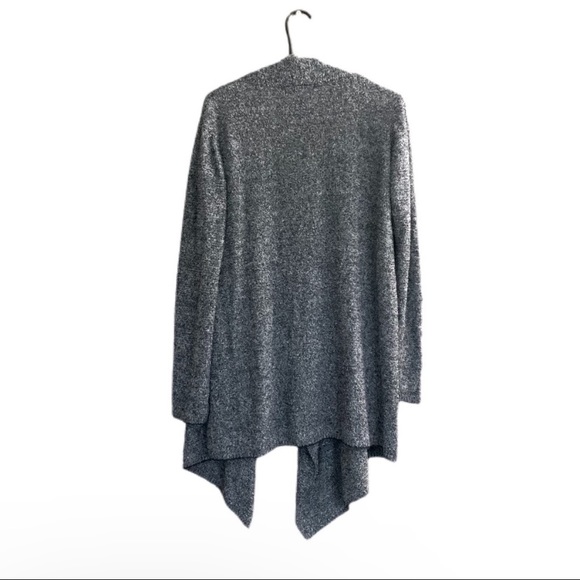 BAREFOOT DREAMS COZYCHIC LITE CALYPSO WRAP CARDIGAN small medium gray - Picture 5 of 5